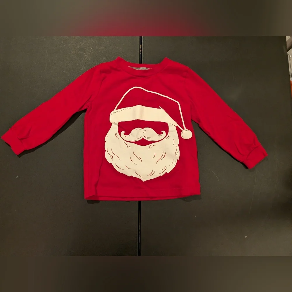 Lot of 4 (FOUR) Carter's Toddler Boy Christmas Long-Sleeve Shirts in Size 4T